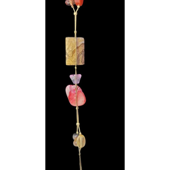 Lia Sophia Multi Stone And Bead Necklace - Picture 2 of 11